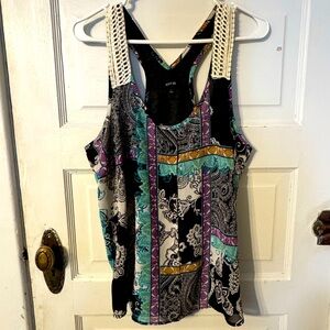 APT 9 DRESSY TANK TOP WOMENS SIZE LARGE 💜
